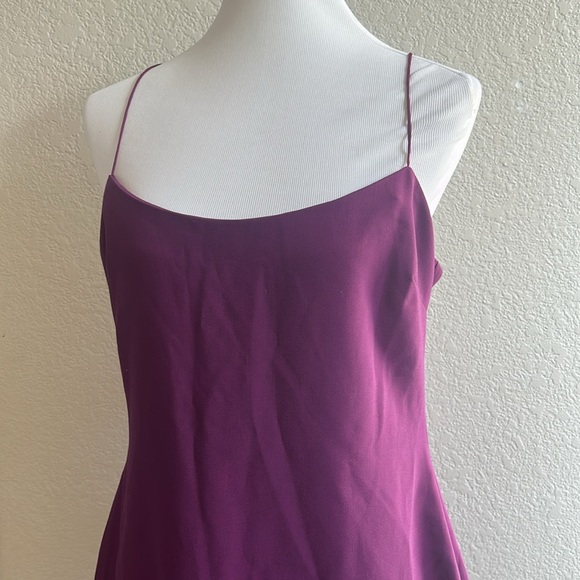 NWT Likely Purple Ruffle Hem Dress - Picture 3 of 8